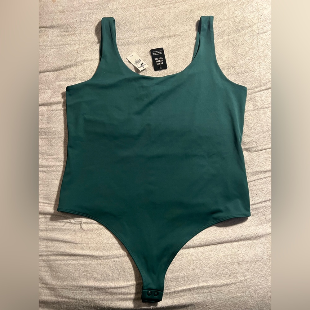 Dark Teal One-Piece Bodysuit
